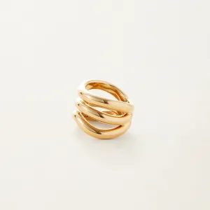 14K Gold Stackable Gala Ring