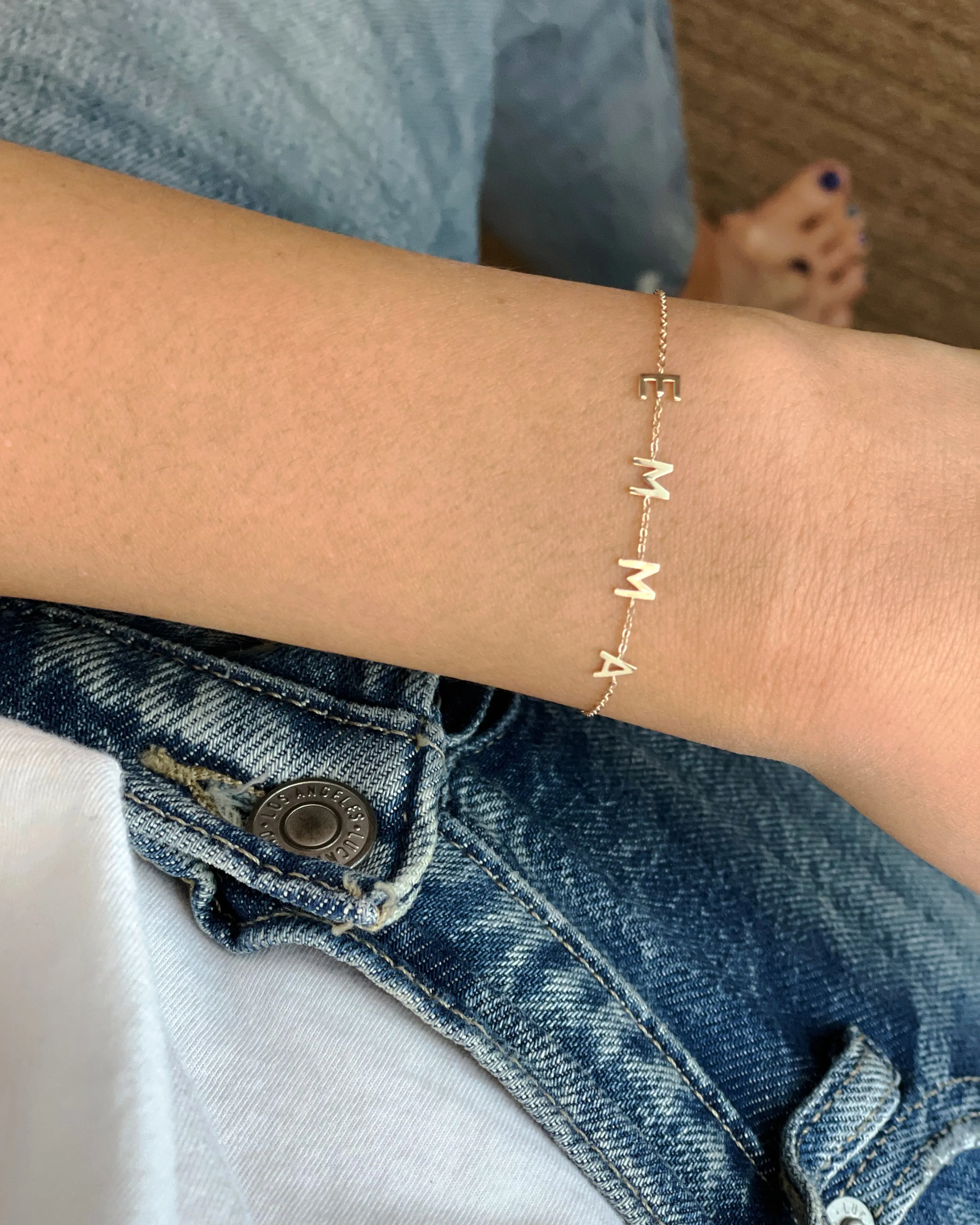 14k Name Bracelets