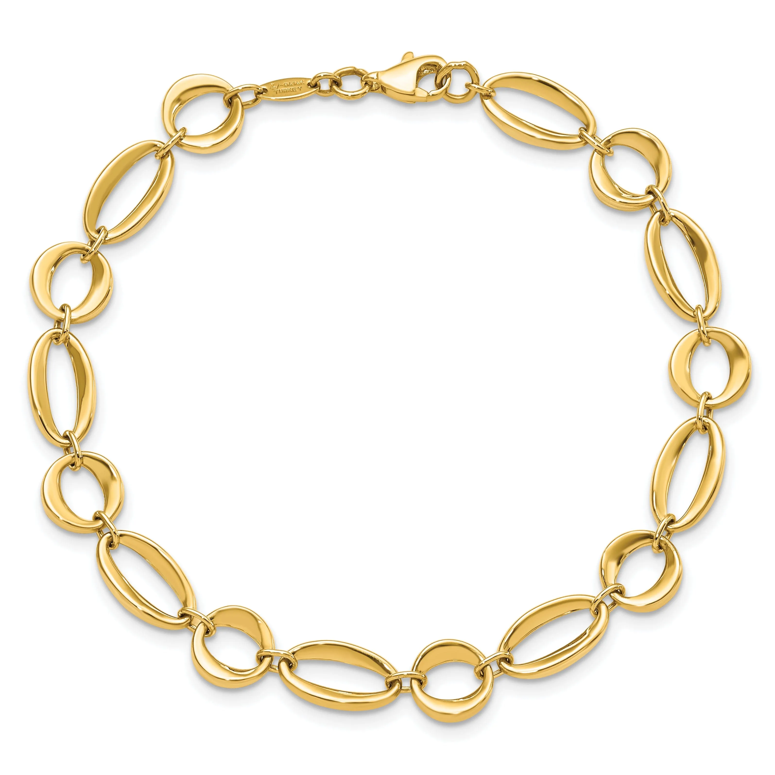 14k Yellow Gold Bracelets