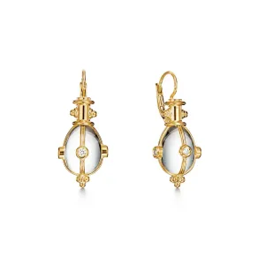 18K Classic Amulet Earrings