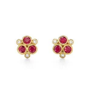 18K Classic Trio Earrings