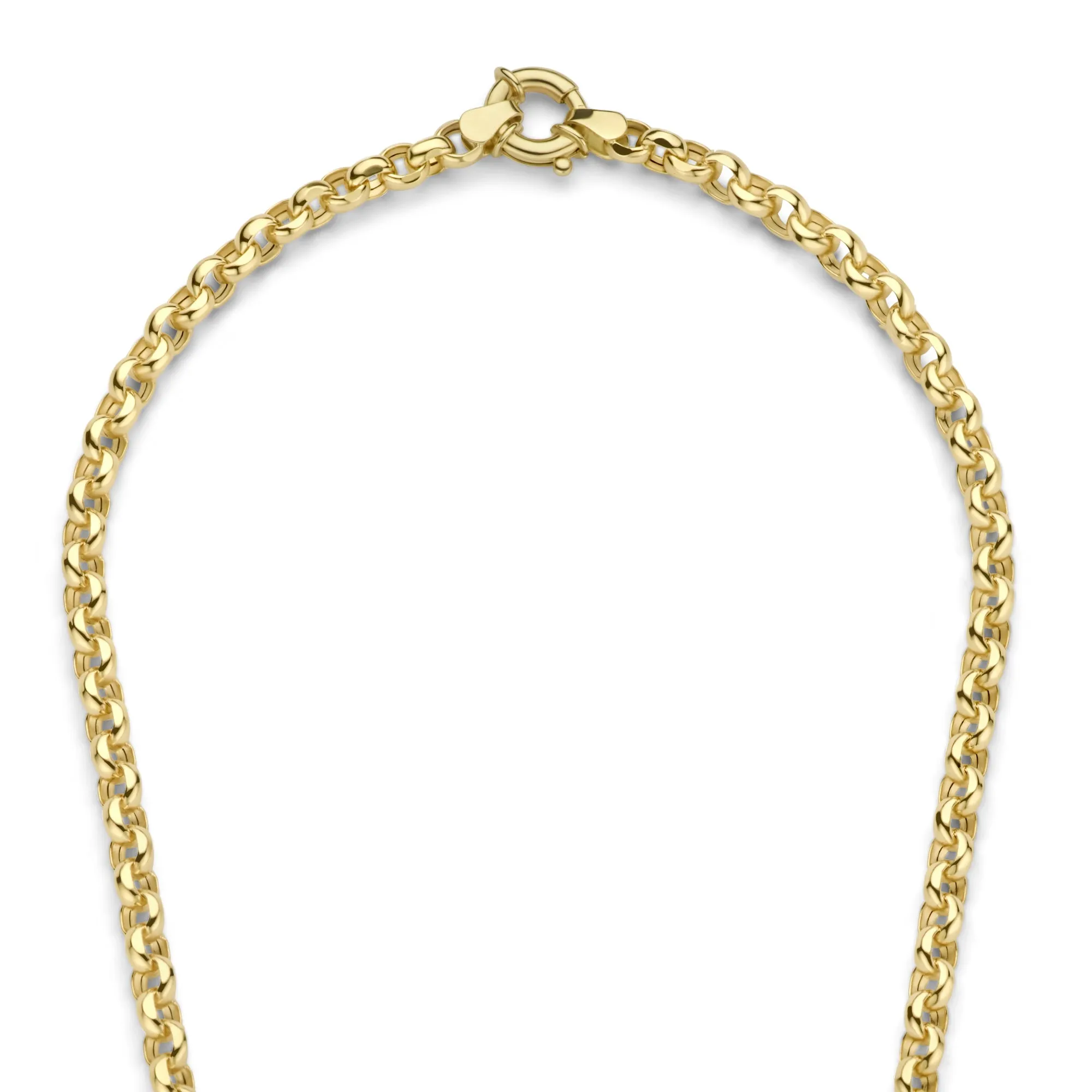 Aidee Pauline 14 karat gold necklace with chains