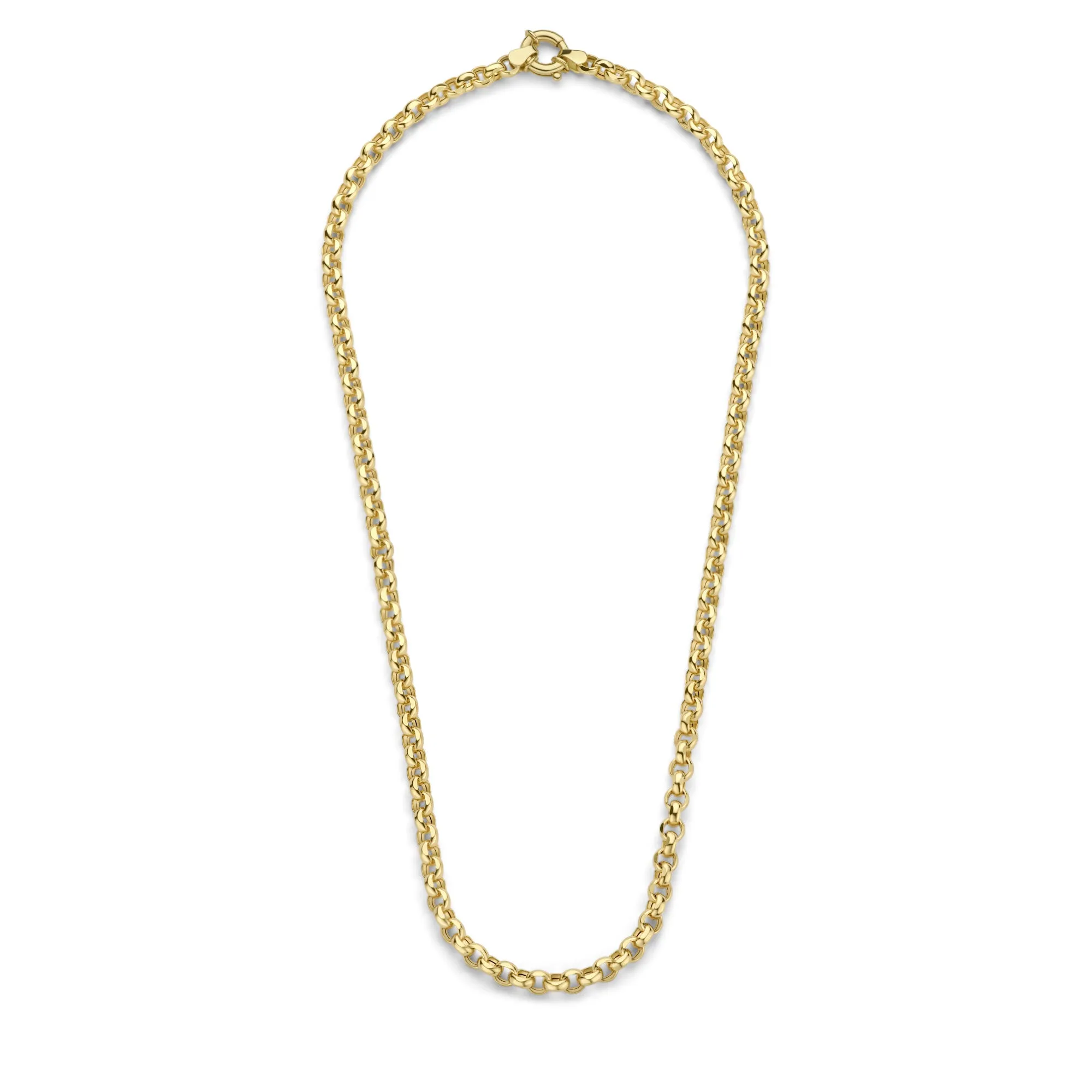 Aidee Pauline 14 karat gold necklace with chains