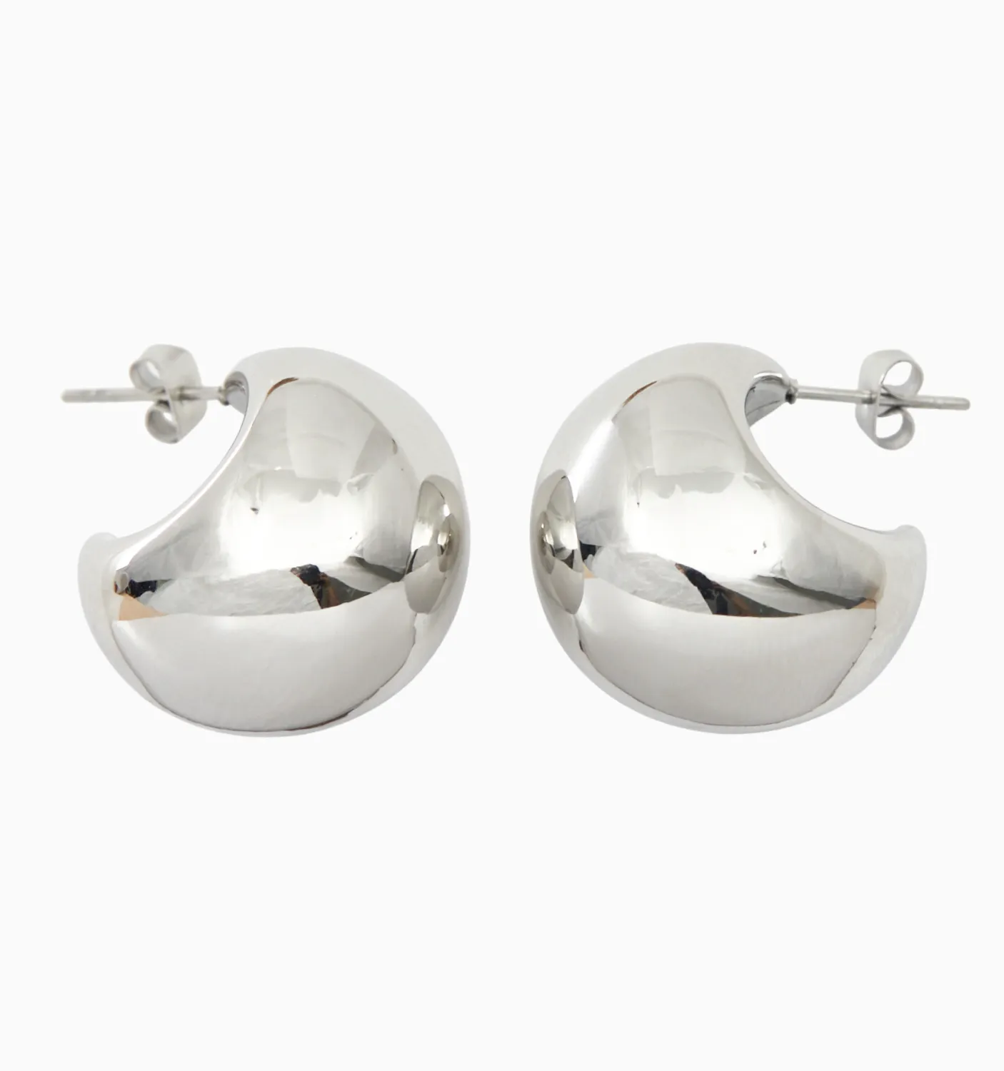 Bold Dome Earrings