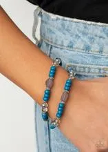 Bracelets Delightfully Dainty - Blue B141