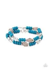 Bracelets Delightfully Dainty - Blue B141