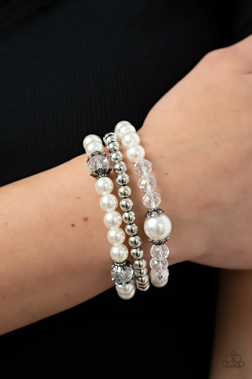 Bracelets Positively Polished - White B022