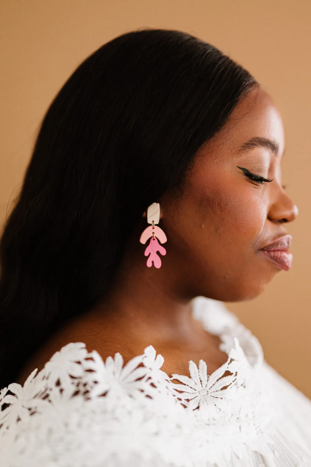 Brunch and Go Acrylic Drop Earrings