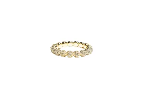 Bubble Pave Vermeil Ring