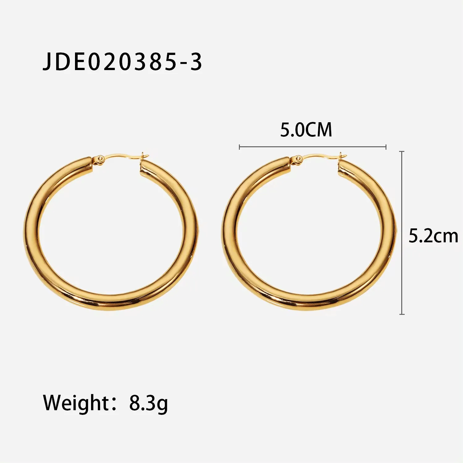 Canisa Bold Hoop Earring