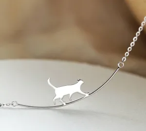 Cat Walk Minimalist Necklace