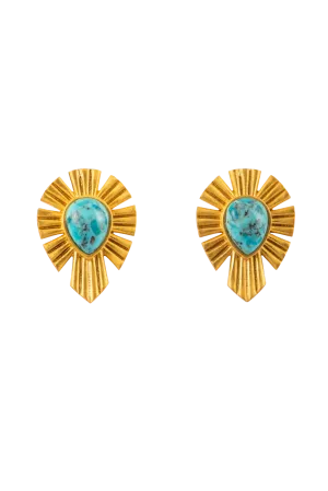 Christina Greene Gold & Bold Stud Earrings