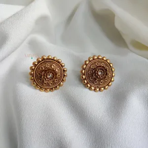 Classic Contemporary Floral Earring