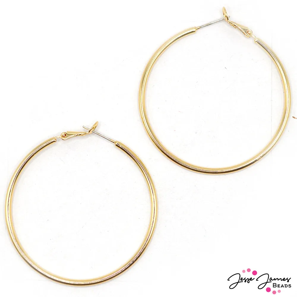 Classic Hoop Earring Blanks