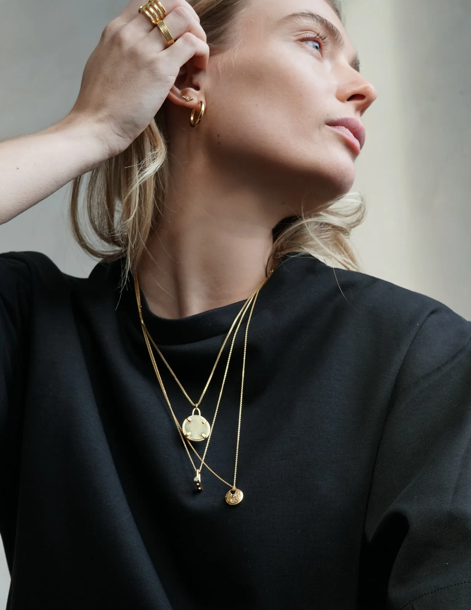 Dawn Necklace <br> Gold Vermeil