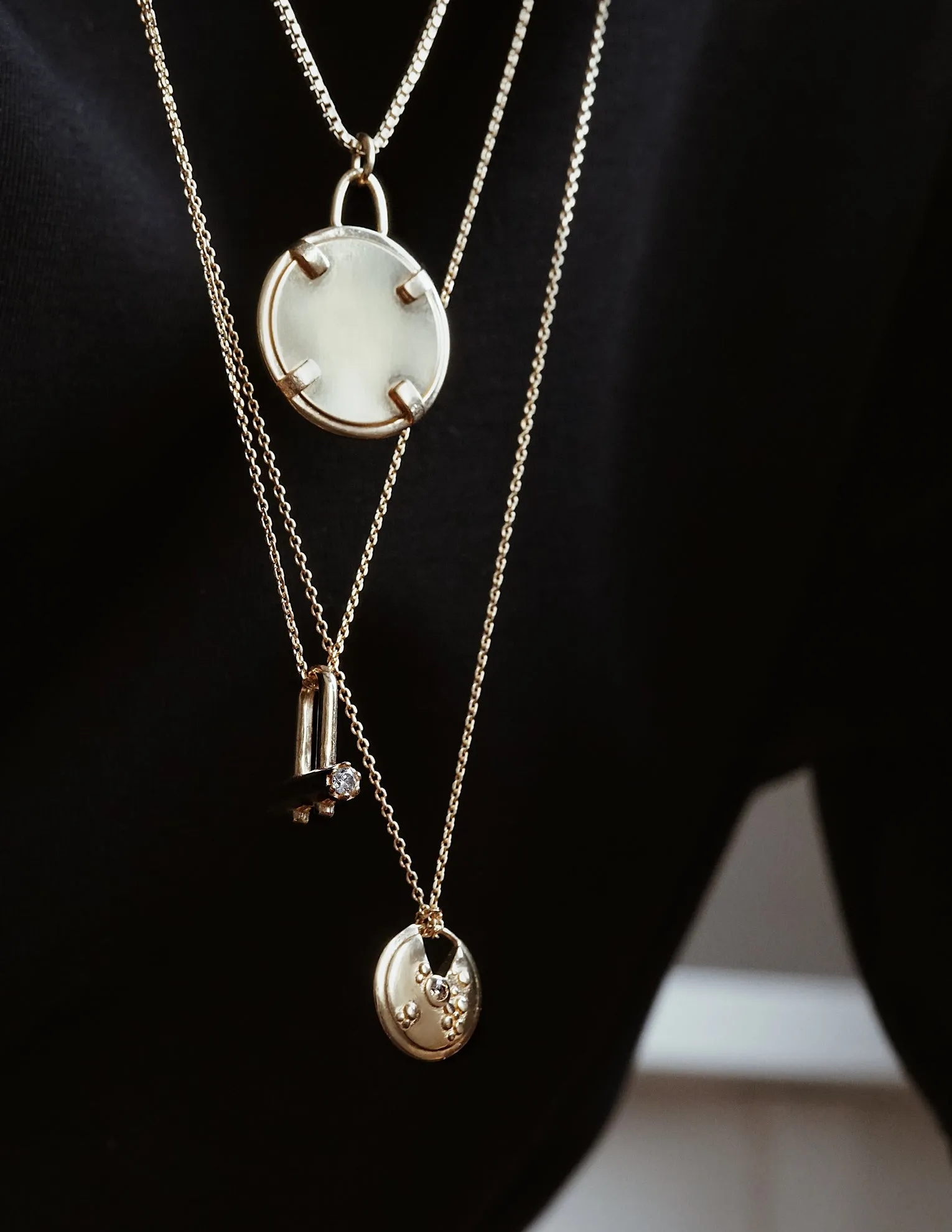 Dawn Necklace <br> Gold Vermeil