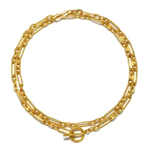 Figaro Convertible Necklace-Gold