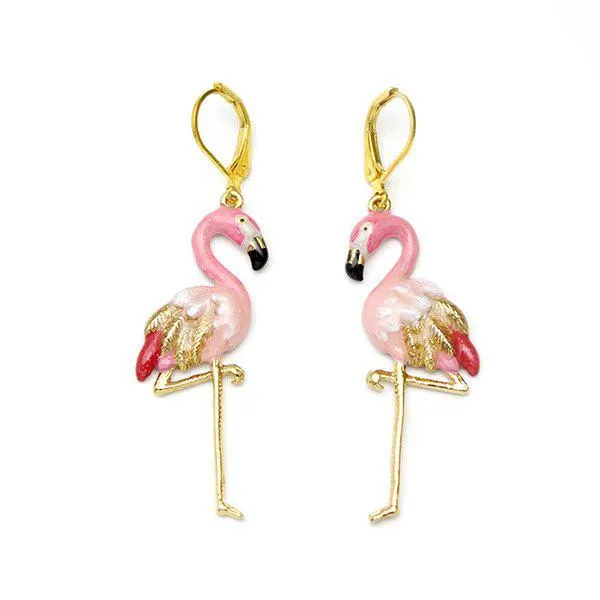 Flamingo Earrings