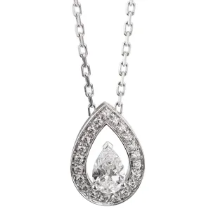 Fred of Paris .79ct Lovelight White Gold Diamond Necklace