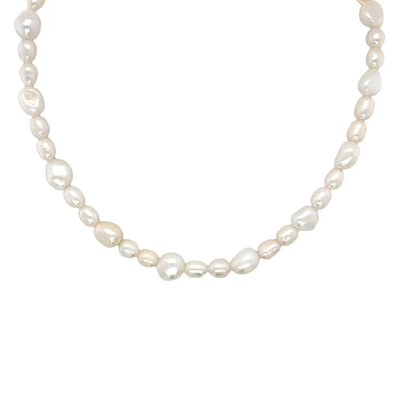 Freshwater Asymmetrical Pearl Necklace