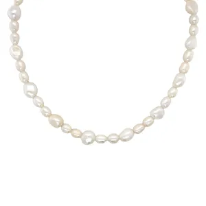 Freshwater Asymmetrical Pearl Necklace