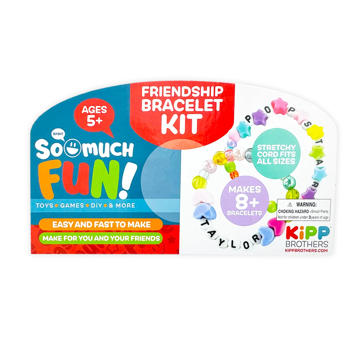 Friendship Bracelet Kit - 12 Pieces Per Retail Ready Display 25134