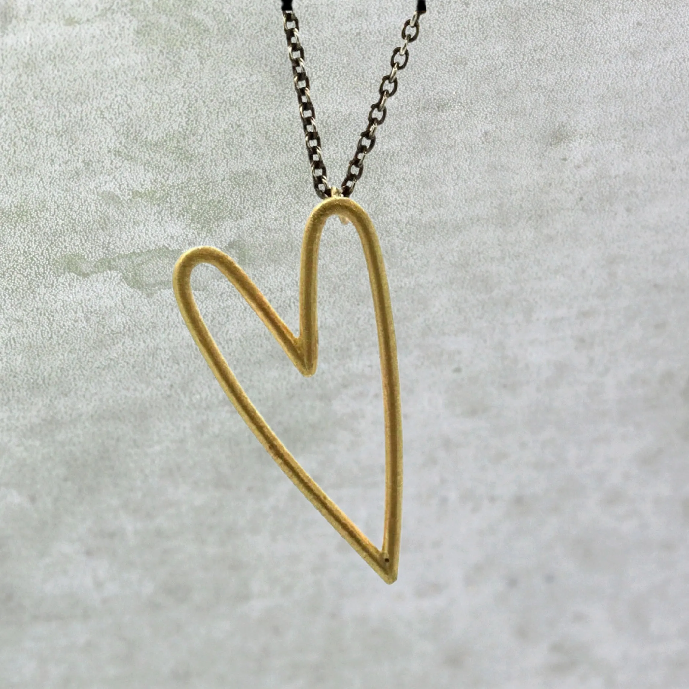 Gold and Silver All My Love Necklace