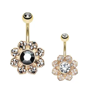 Gold Avens Flower Belly Bar