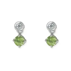 Green Sapphire Earrings