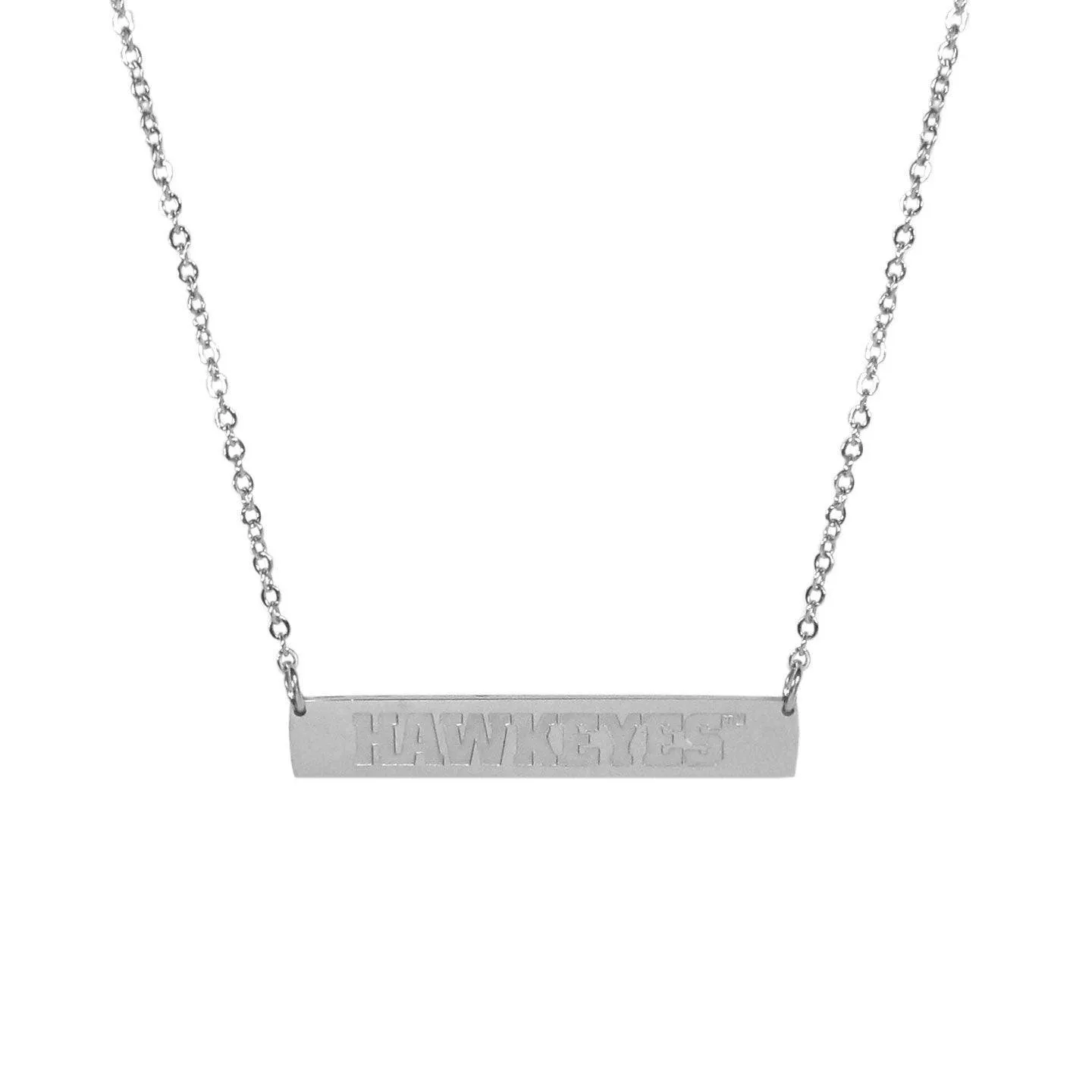 Iowa Hawkeyes Bar Necklace