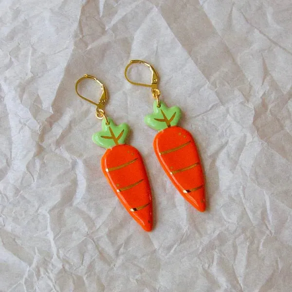 Meghan MacWhirter Carrot Earrings