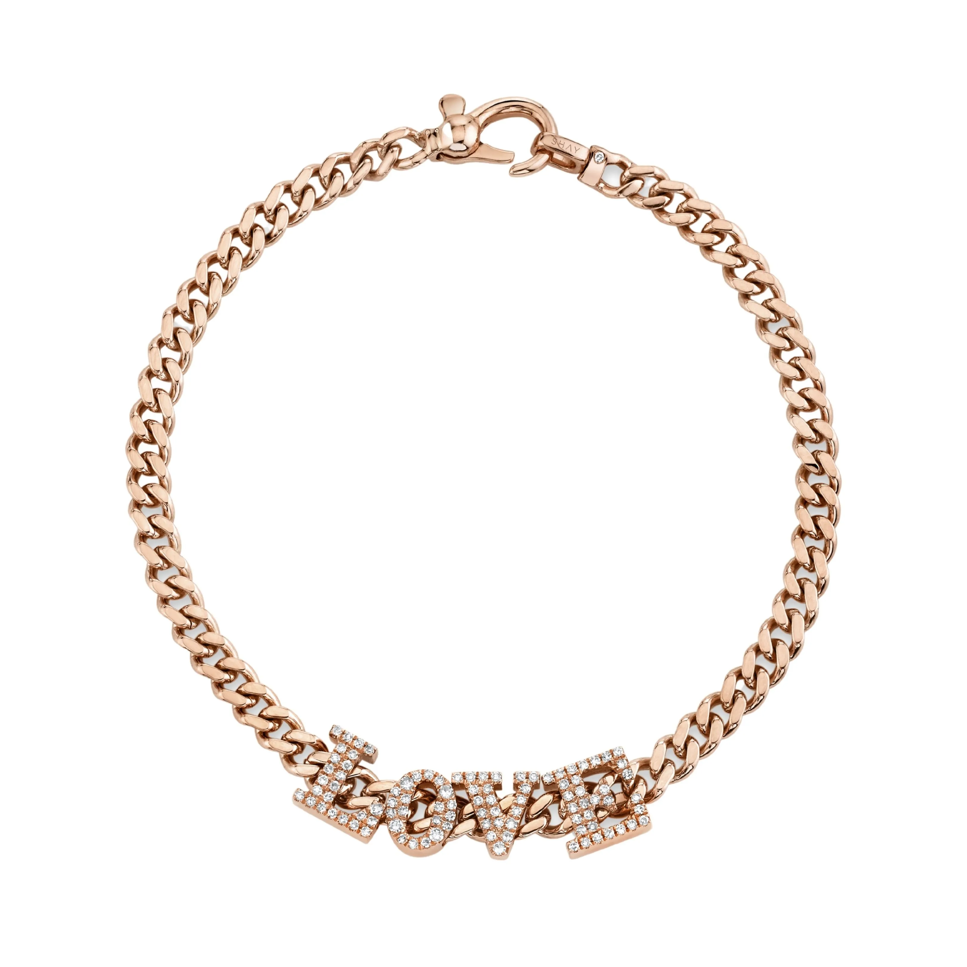 MINI ME DIAMOND LOVE BABY LINK BRACELET