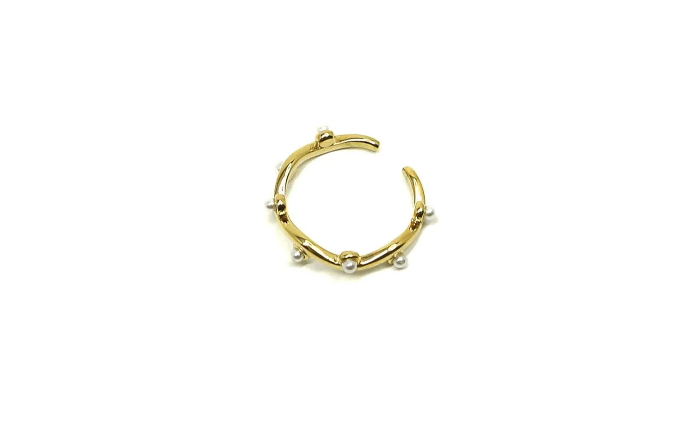 Pearl Zig Zag Ring