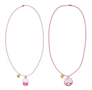 Pink Poppy Bff Sweet Treats Necklace Set