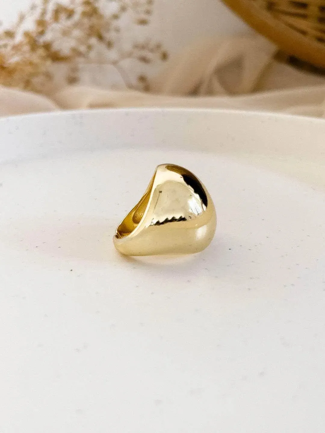 Polished Dome Ring