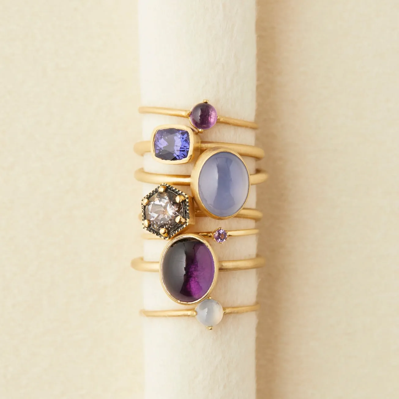 R1601AM | Baby Amethyst Ring