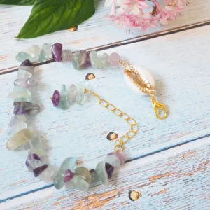 Rock Star Lilac Hawaiian Bracelet