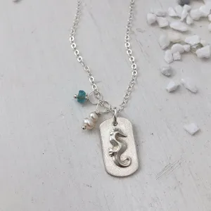 Seahorse Charm Necklace