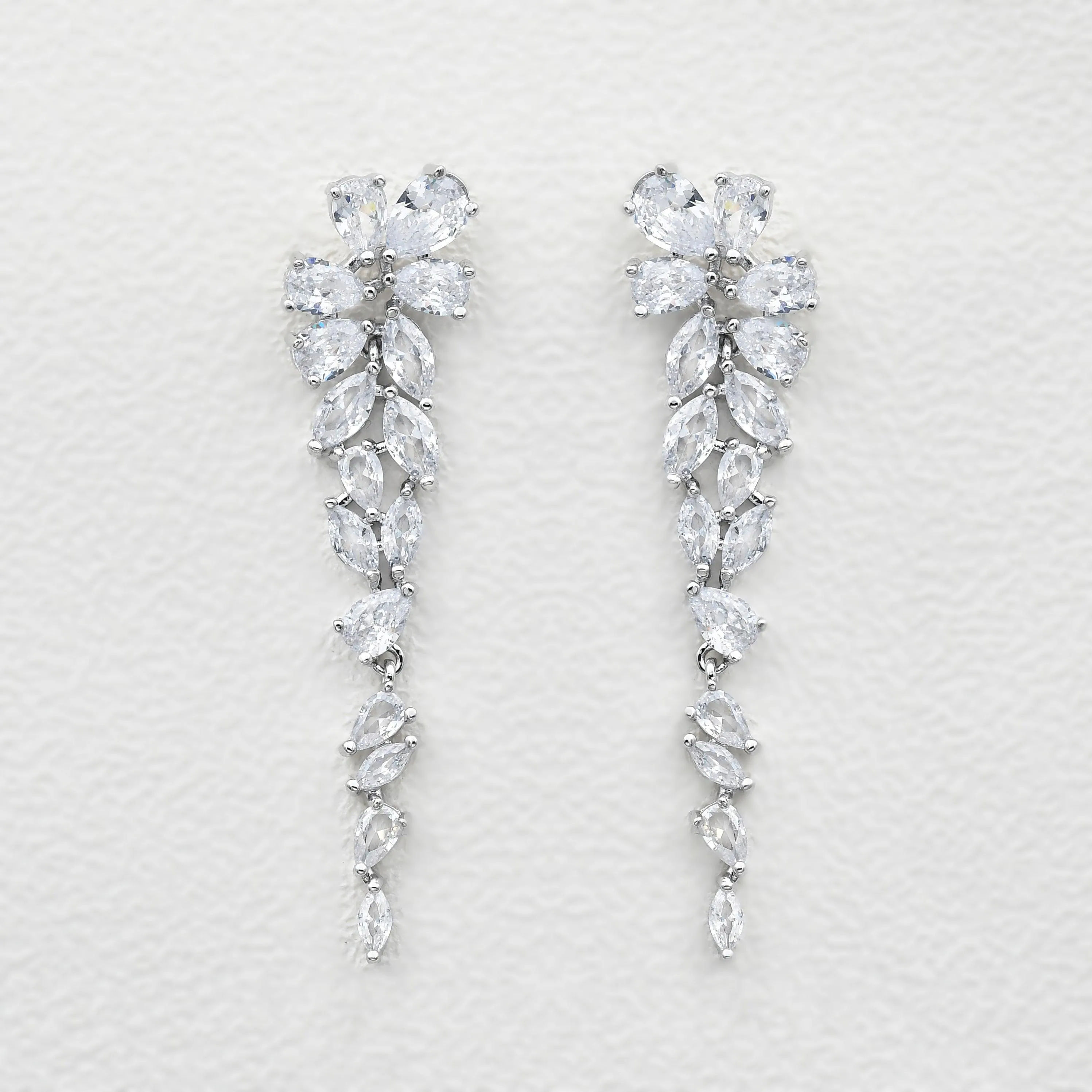 Simulated Diamond Classic Earrings