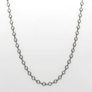 Single Strand Crystal Necklace