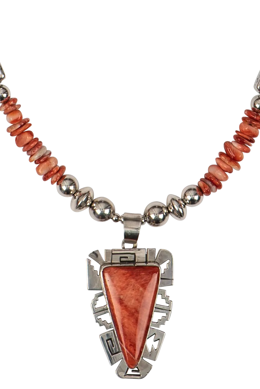 Sweet Tea Jewelry Orange Aztec Set